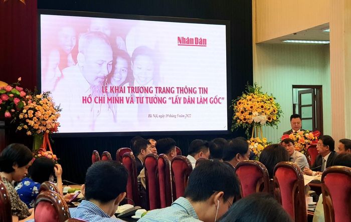 Trang thông tin được thực hiện công phu, nhằm tạo hiệu ứng lan tỏa mạnh mẽ hơn cuộc vận động "Học tập và làm theo tư tưởng, đạo đức, phong cách Hồ Chí Minh"