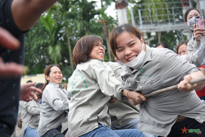 Không khí nhiệt huyết, sôi nổi của chương trình.