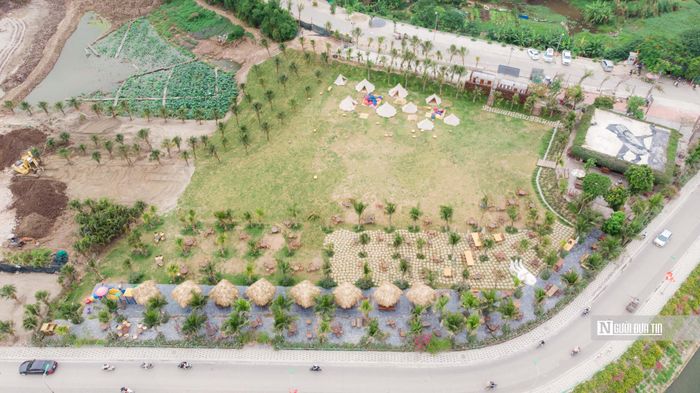 Hiện tại, một phần đất trên Thung lũng hoa Hồ Tây đã được cải tạo, trồng cây để phục vụ nhu cầu cắm trại, nghỉ ngơi của du khách.