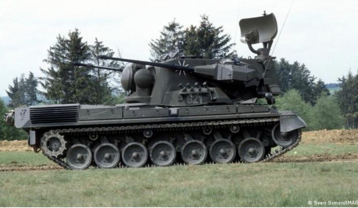 Sau nhiều do dự, Đức đã quyết định chuyển xe tăng Gepard cho Ukraine. Ảnh: DW