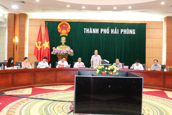 Phó Chủ tịch UBTƯ MTTQ Việt Nam Ngô Sách Thực phát biểu tại buổi kiểm tra.