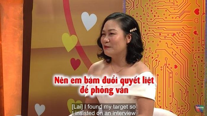 cô phóng viên của đài VTC quyết "cầm cưa".
