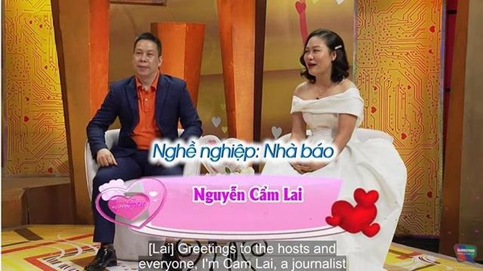 Anh Hồng Quân và nhà báo Cẩm Lai tham gia chương trình Vợ Chồng Son.