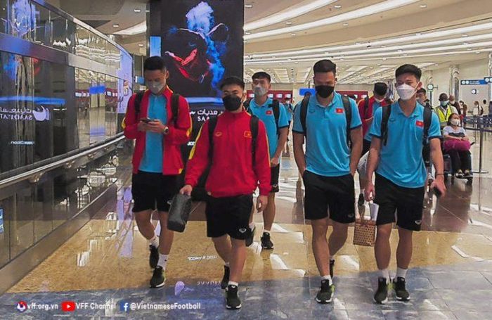 U23 Việt Nam đặt chân tới UAE