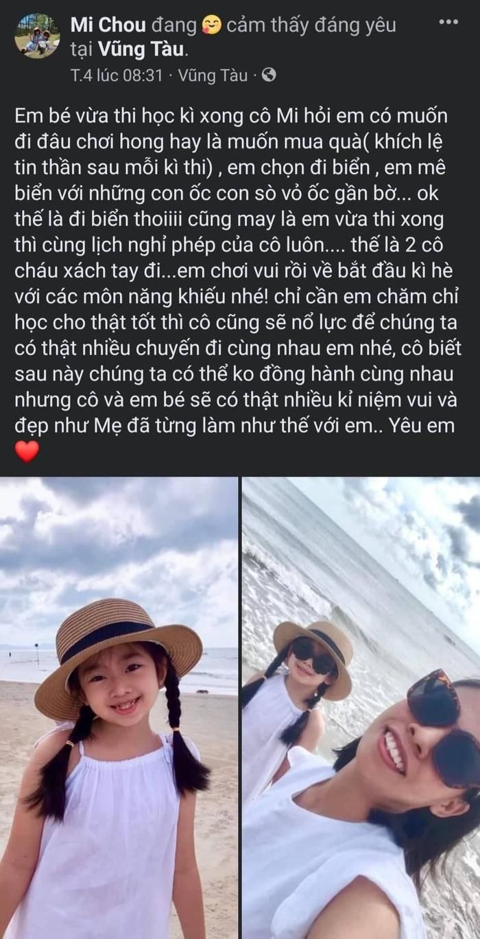 Những lời tâm sự chân tình khiến ai cũng nước mắt chực trào của bảo mẫu Lavie gửi đến bé Lavie.