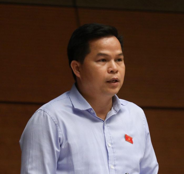 Đại biểu Bế Minh Đức.