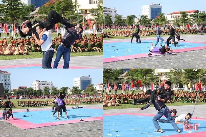 ...sử dụng các biện pháp nghiệp vụ, võ thuật CAND khống chế các đối tượng và giao cho lực lượng chức năng xử lý theo quy định của pháp luật.