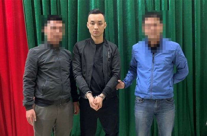 Đối tượng Nguyễn Khôi Nguyên thời điểm mới bị bắt giữ.