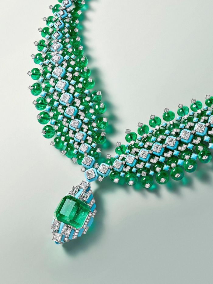  Vòng cổ Synesthesie của Cartier. Ảnh: Cartier. 