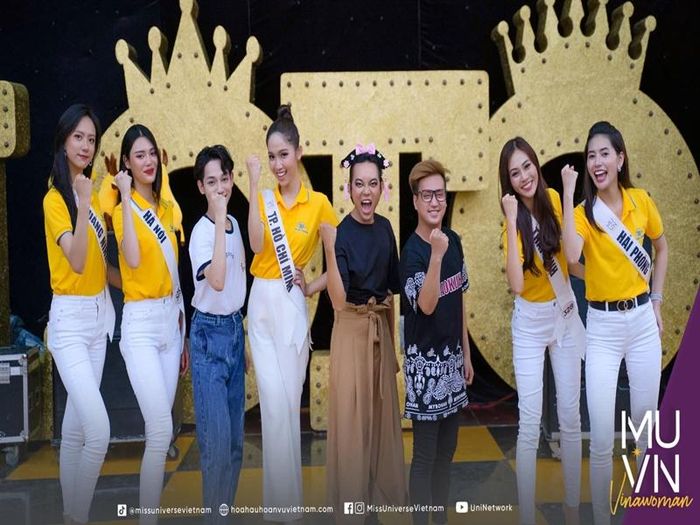Cô là thành viên của nhóm do Á hậu Kim Duyên dẫn dắt.