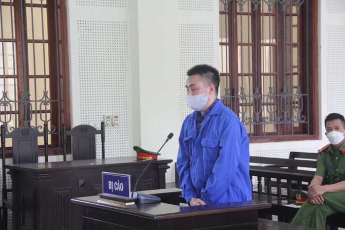 Bị cáo Tráng Xuân Năng khai nhận hành vi phạm tội của mình. 
