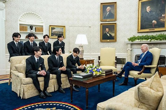 BTS được Tổng thống Mỹ Joe Biden đón tiếp tại Nhà Trắng