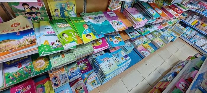 Loạn sách tham khảo. Ảnh Minh Kỳ