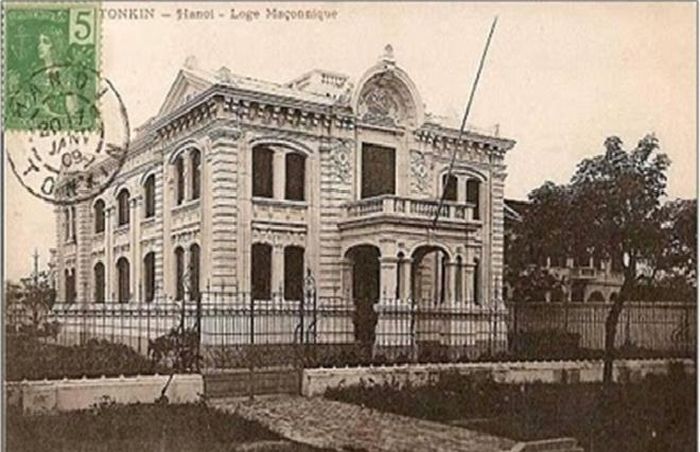 Trụ sở Hội Tam Điểm mà Nguyễn Văn Vĩnh là thành viên và nơi quàn linh cữu sau khi qua đời