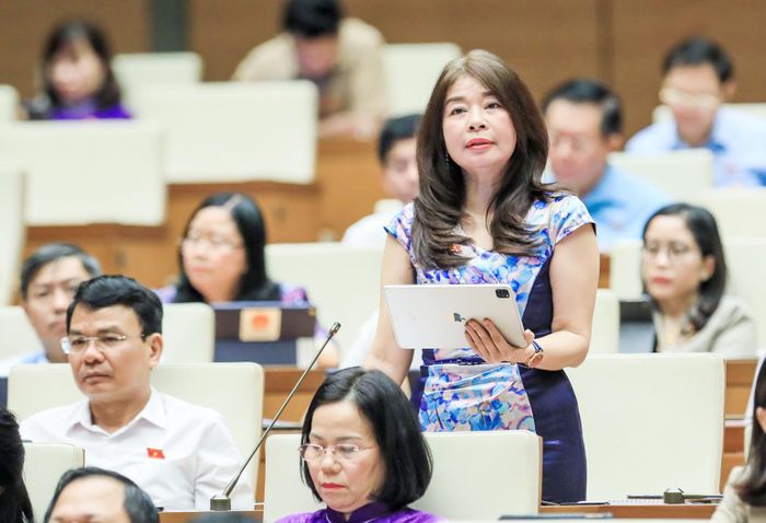 Đại biểu Lê Thu Hà đề xuất một số giải pháp phát triển mô hình bác sĩ gia đình.