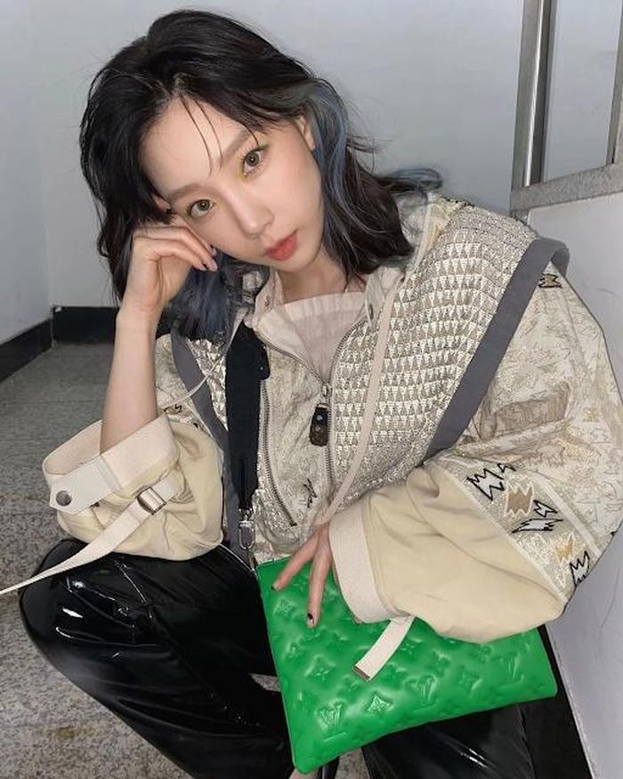Tae Yeon khiến kiểu nhuộm dưới gáy trở nên được yêu thích trở lại tại Hàn Quốc. Ảnh: the qoo.