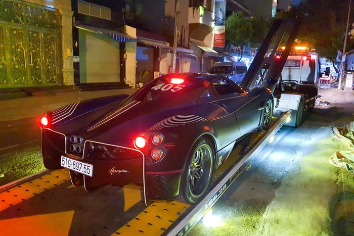  Pagani Huayra được đổi màu ngoại thất. 