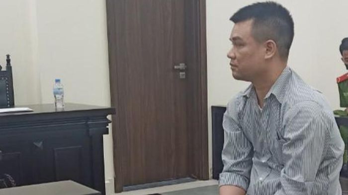 Bị cáo Thức tại tòa.