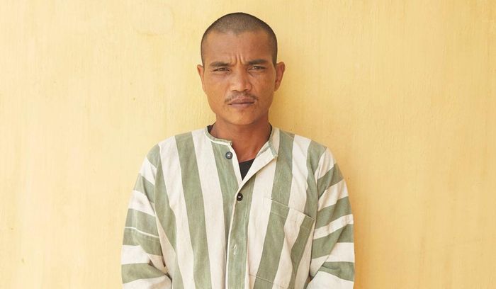 Đối tượng Ksor Khoa đã bị bắt giữ. Ảnh: Văn Chuẩn