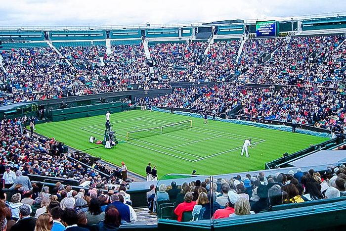 Một trận đấu tại Wimbledon. Ảnh: Internet