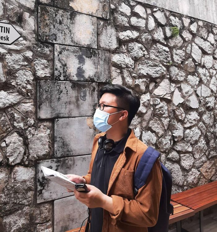  Cảnh Quân khẳng định cậu sẵn sàng từ chối hay nghỉ việc ở một công ty không quan tâm đến các vấn đề như phúc lợi, sức khỏe thể chất và tinh thần của nhân viên. Ảnh: NVCC. 