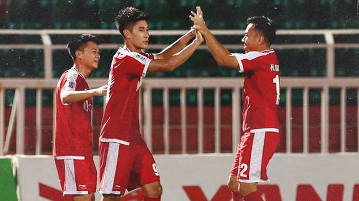 Mạnh Dũng tỏa sáng sau khi trở về từ U23 Việt Nam. Ảnh: Viettel