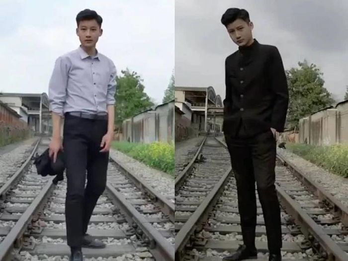 Con trai của Jennifer Phạm cao hơn 1m8. Ảnh: Thiếu niên