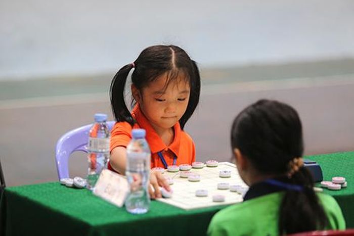 các vận động viên nữ trẻ.