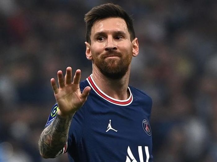 Messi vẫn được định giá cao lúc này dù vừa trải qua mùa giải khó khăn cùng PSG. Ảnh: Reuters.
