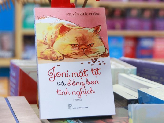 Bìa sách “Joni mặt tịt và đồng bọn tinh nghịch”