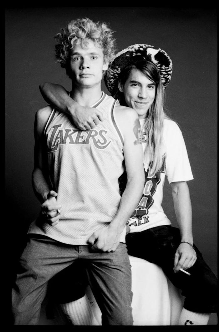 Flea và Anthony Kiedis năm 1986