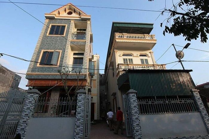 Tại quê nhà Đông Anh (Hà Nội), gia đình tiền vệ Quang Hải sống trong ngôi nhà 3 tầng khang trang. Ảnh: Vietnamnet