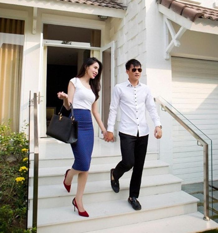 Sau một năm kết hôn, Công Vinh - Thủy Tiên dọn về ngôi biệt thự bề thế nằm trong khu nhà hạng sang tại Quận 7, TP HCM. Ảnh: Internet