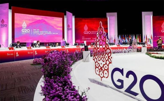 Một phiên họp G20 tại Jakarta, Indonesia, ngày 17-2-2022.