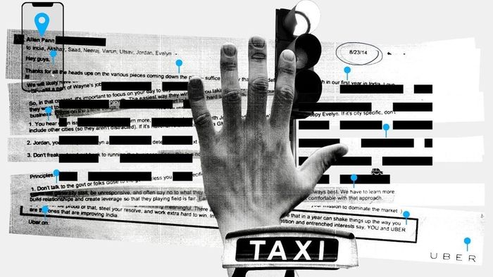  Chiến lược "vũ khí hóa" tài xế của Uber đã lợi dụng, khai thác bạo lực chống lại họ để "giữ lửa cho cuộc tranh cãi". Ảnh: West Observer. 