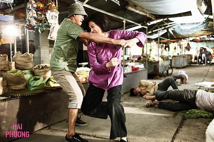 Tham gia “Hai Phượng”, Ngô Thanh Vân luôn cố gắng tránh sử dụng tới diễn viên đóng thế trong các phân cảnh hành động.