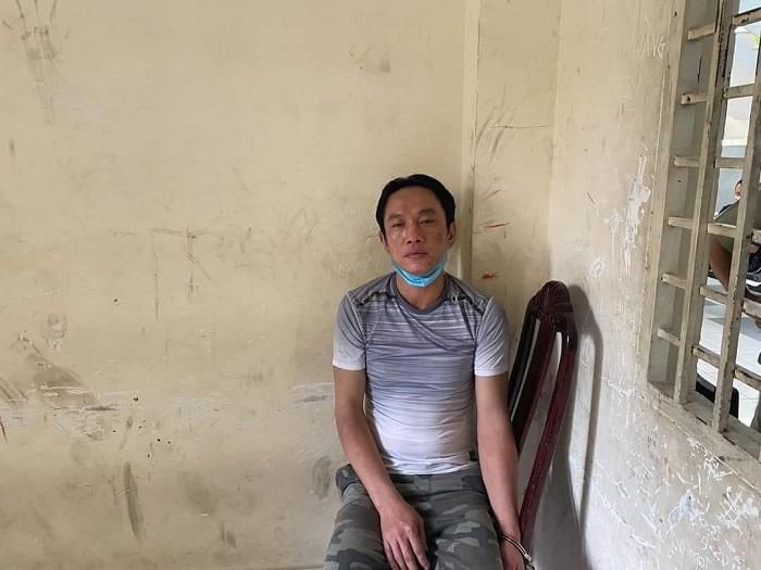 Đối tượng bị bắt.