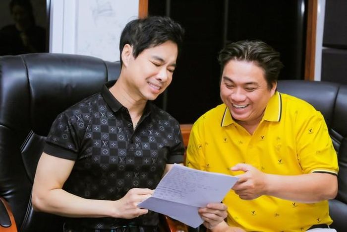 Ngọc Sơn và nhạc sĩ Nguyễn Thanh Hải