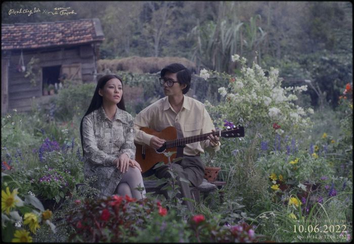 Avin Lu (vai Trịnh Công Sơn) và Bùi Lan Hương (vai Khánh Ly) phim “Em và Trịnh”