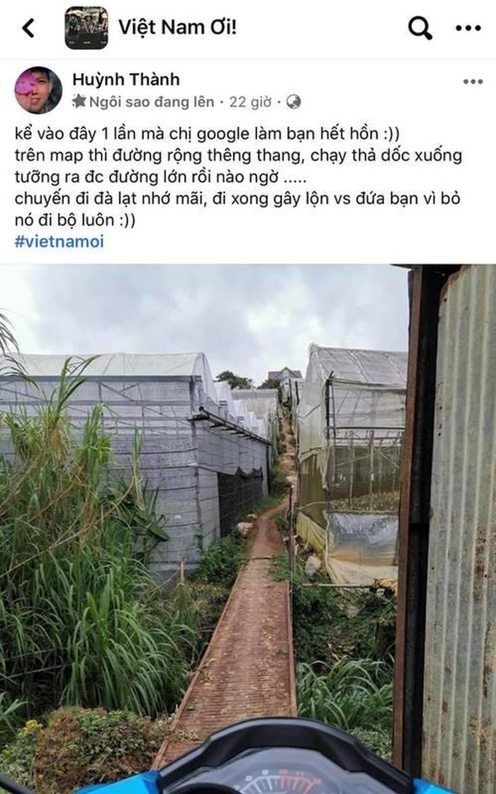 Đây không phải lần đầu tiên các netizen bốc phốt chị Google bởi lối dẫn đường đi vào lòng đất.