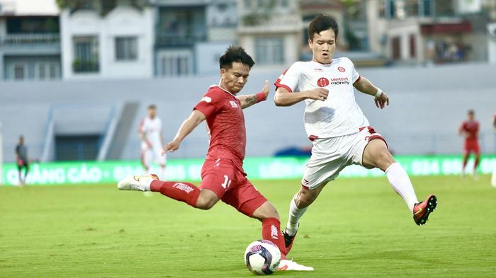 Hoàng Đức đang đạt phong độ rất tốt tại V-League 2022. Ảnh: Hoàng Linh