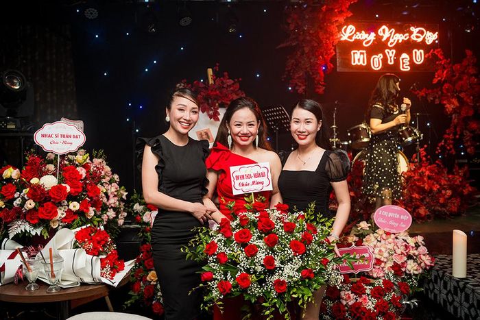 Đông đảo bạn bè, người thân chúc mừng Lương Ngọc Diệp nhân dịp ra mắt sản phẩm âm nhạc mới