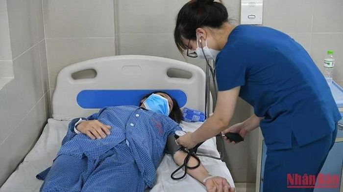 Ca mắc cúm A nằm viện gia tăng. (Ảnh: THÀNH ĐẠT)