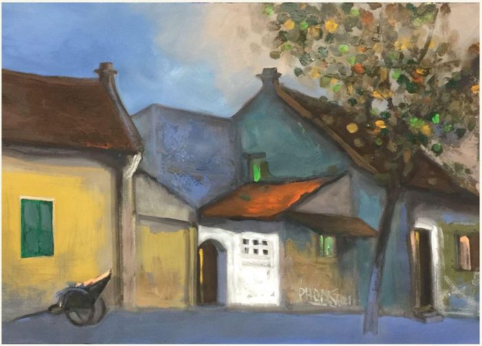 Minh họa truyện "Gió lạnh đầu mùa"