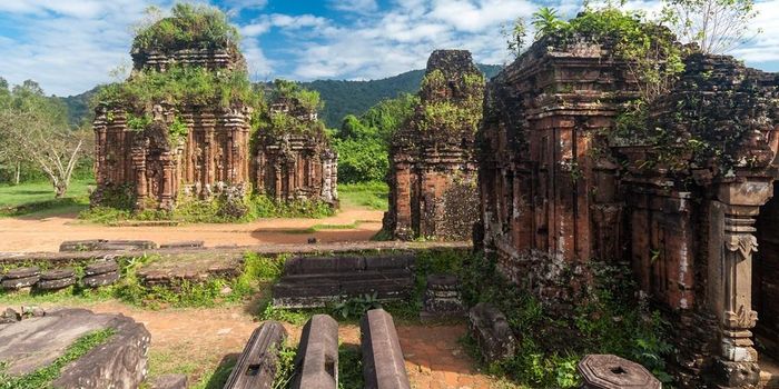 Mỹ Sơn là địa điểm khảo cổ lâu đời của Việt Nam. Ảnh: Shutterstock.