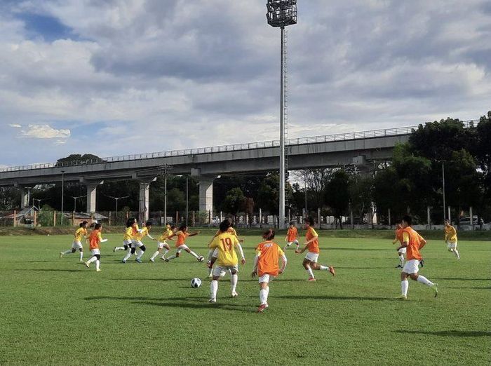 U18 nữ Việt Nam vs U18 nữ Myanmar (15h30). ảnh VFF