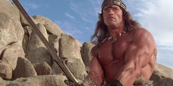 Arnold Schwarzenegger trong “Conan The Barbarian” - bộ phim đã đưa ông trở nên nổi tiếng trong giới điện ảnh