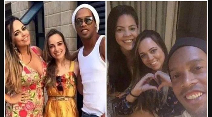 Priscilla và Beatriz từng sống chung nhà với Ronaldinho