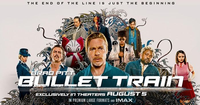 “Bullet Train” được chuyển thể từ tiểu thuyết Nhật Bản