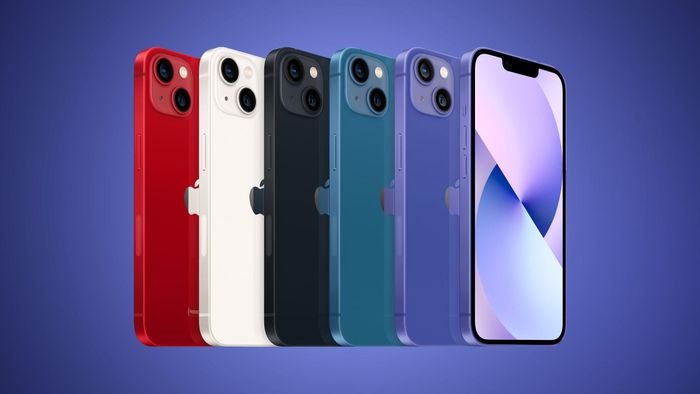 iPhone 14 phiên bản 6,1 inch có thể giữ giá 799 USD như thế hệ trước. Ảnh: MacRumors.